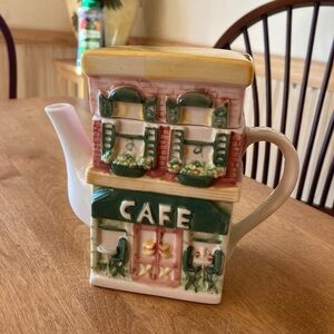 MSRF ceramic "Storefront Cafe" teapot